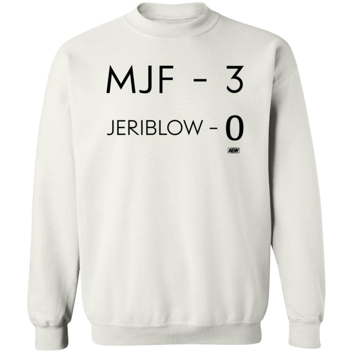 Mjf 3 Jeriblow 0 Shirt AEW Shop Maxwell Jacob Friedman Mjf 3 Jeriblow 0 Shirt - Teechipus