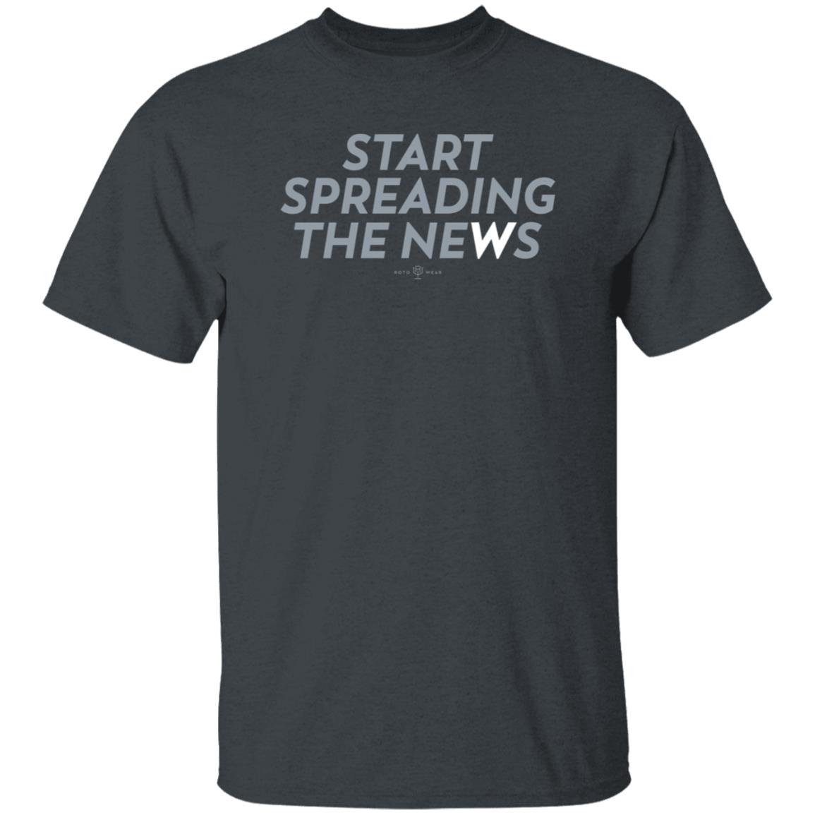 Start Spreading The New Shirt Rotowear Store Start Spreading The New Shirt Hoodie Sweatshirt - Teechipus
