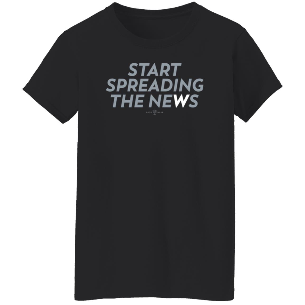 Start Spreading The New Shirt Rotowear Store Start Spreading The New Shirt Hoodie Sweatshirt - Teechipus