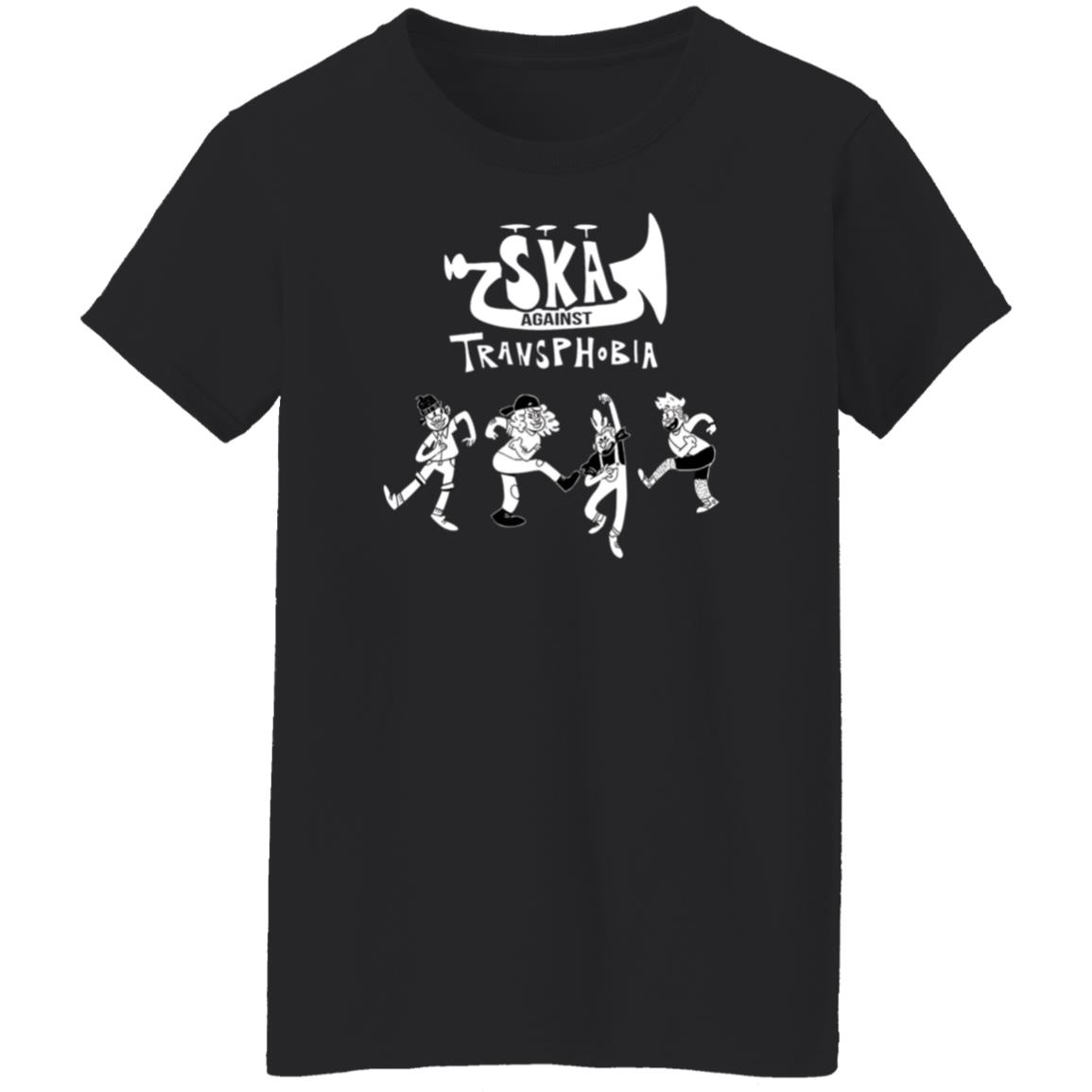 Ska Against Transphobia Shirt Skatunenetwork Store Ska Against Transphobia Shirt Hoodie Sweatshirt - Teechipus