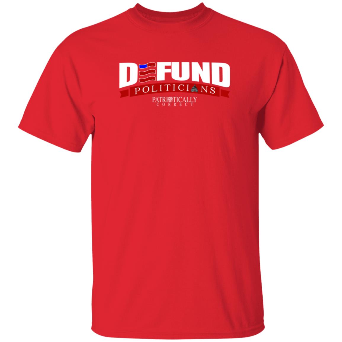 Defund Politicians Shirt Relentless Defender Defund Politicians Patriotically Correct Shirt Tucker Carlson - Teechipus