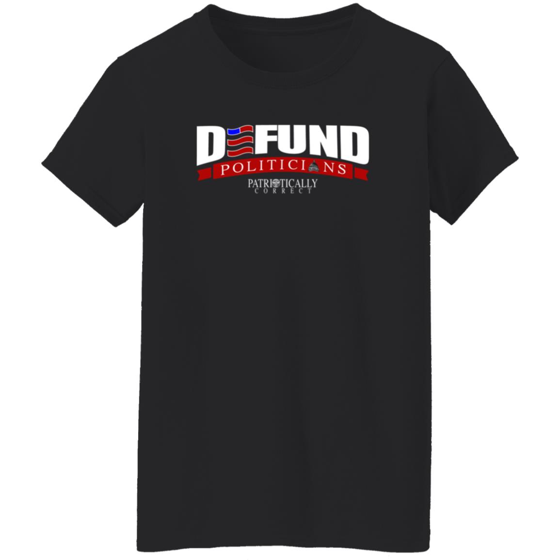 Defund Politicians Shirt Relentless Defender Defund Politicians Patriotically Correct Shirt Tucker Carlson - Teechipus
