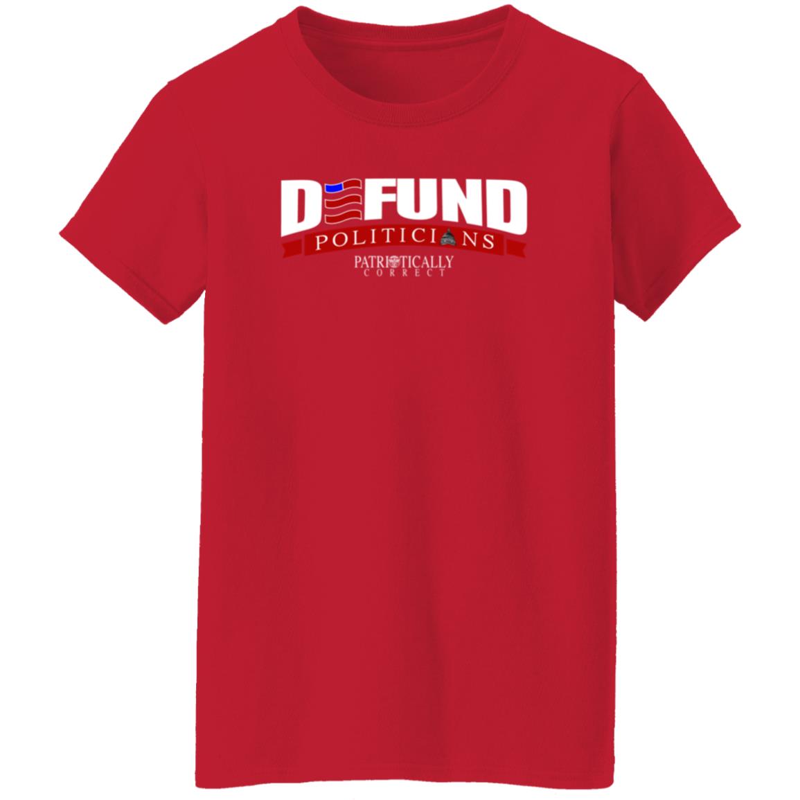 Defund Politicians Shirt Relentless Defender Defund Politicians Patriotically Correct Shirt Tucker Carlson - Teechipus