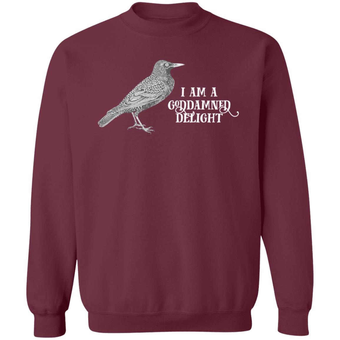 I Am A Goddamned Delight Shirt Effinbirds Store I Am A Goddamned Delight Shirt Hoodie Sweatshirt - Teechipus