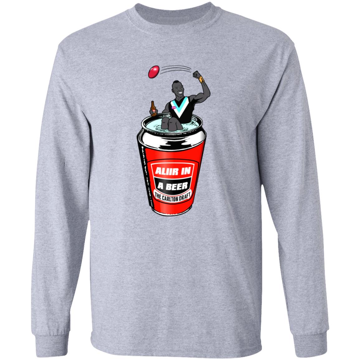 Aliir In A Beer Shirt 7Afl Georgie Parker Aliir In A Beer Shirt Hoodie Sweatshirt - Teechipus