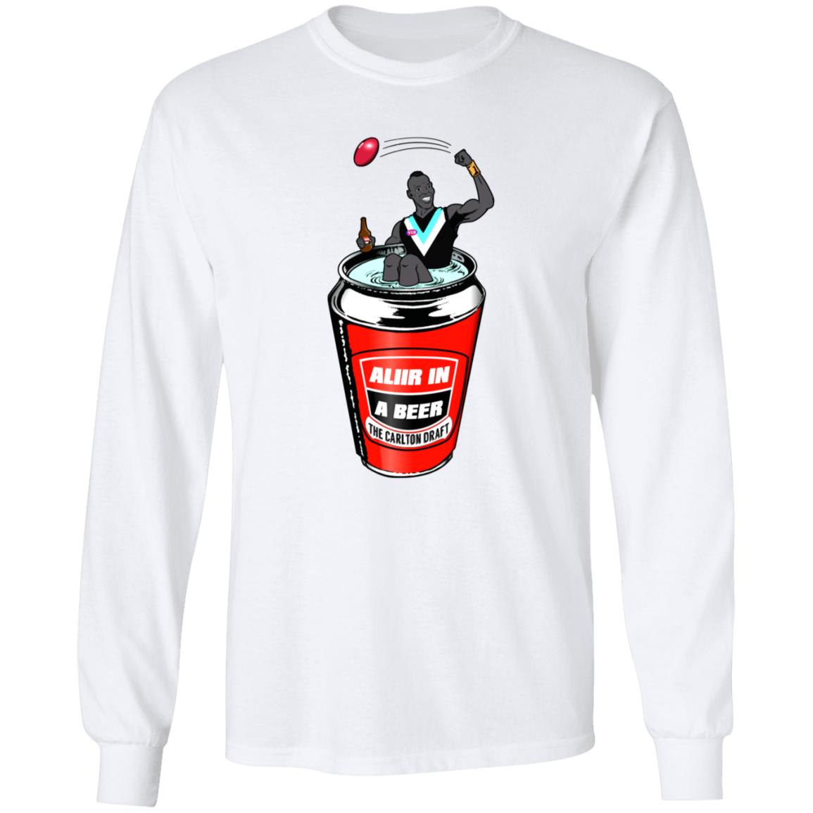 Aliir In A Beer Shirt 7Afl Georgie Parker Aliir In A Beer Shirt Hoodie Sweatshirt - Teechipus