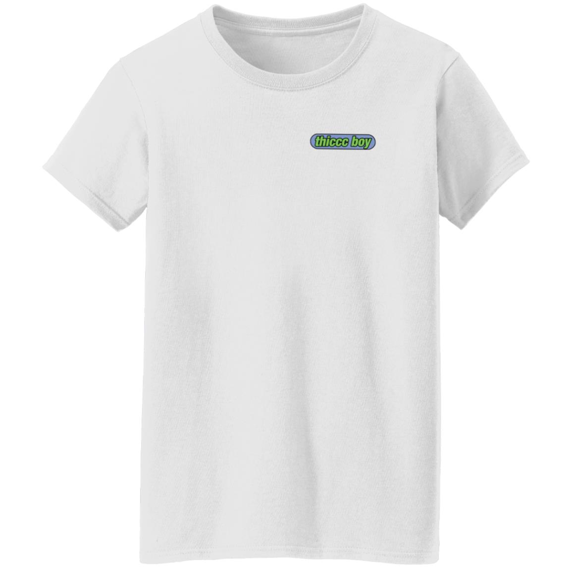 Thiccc Boy Merch Globe White Tee Shirt Brendanschaubmerch Thiccc Boy Globe White Tee Shirt Hoodie Sweatshirt - Teechipus