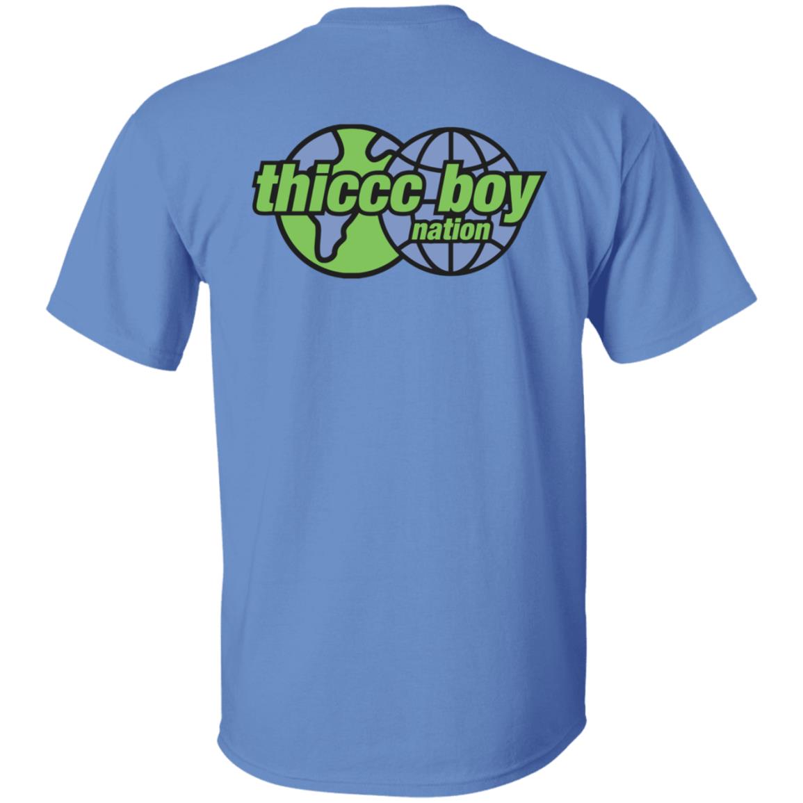 Thiccc Boy Merch Globe White Tee Shirt Brendanschaubmerch Thiccc Boy Globe White Tee Shirt Hoodie Sweatshirt - Teechipus