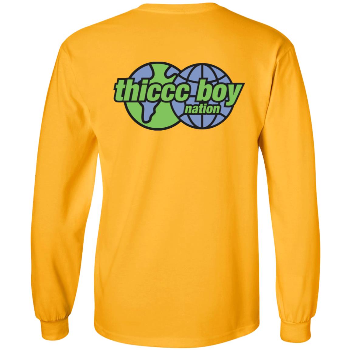 Thiccc Boy Merch Globe White Tee Shirt Brendanschaubmerch Thiccc Boy Globe White Tee Shirt Hoodie Sweatshirt - Teechipus
