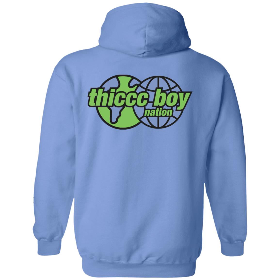 Thiccc Boy Merch Globe White Tee Shirt Brendanschaubmerch Thiccc Boy Globe White Tee Shirt Hoodie Sweatshirt - Teechipus