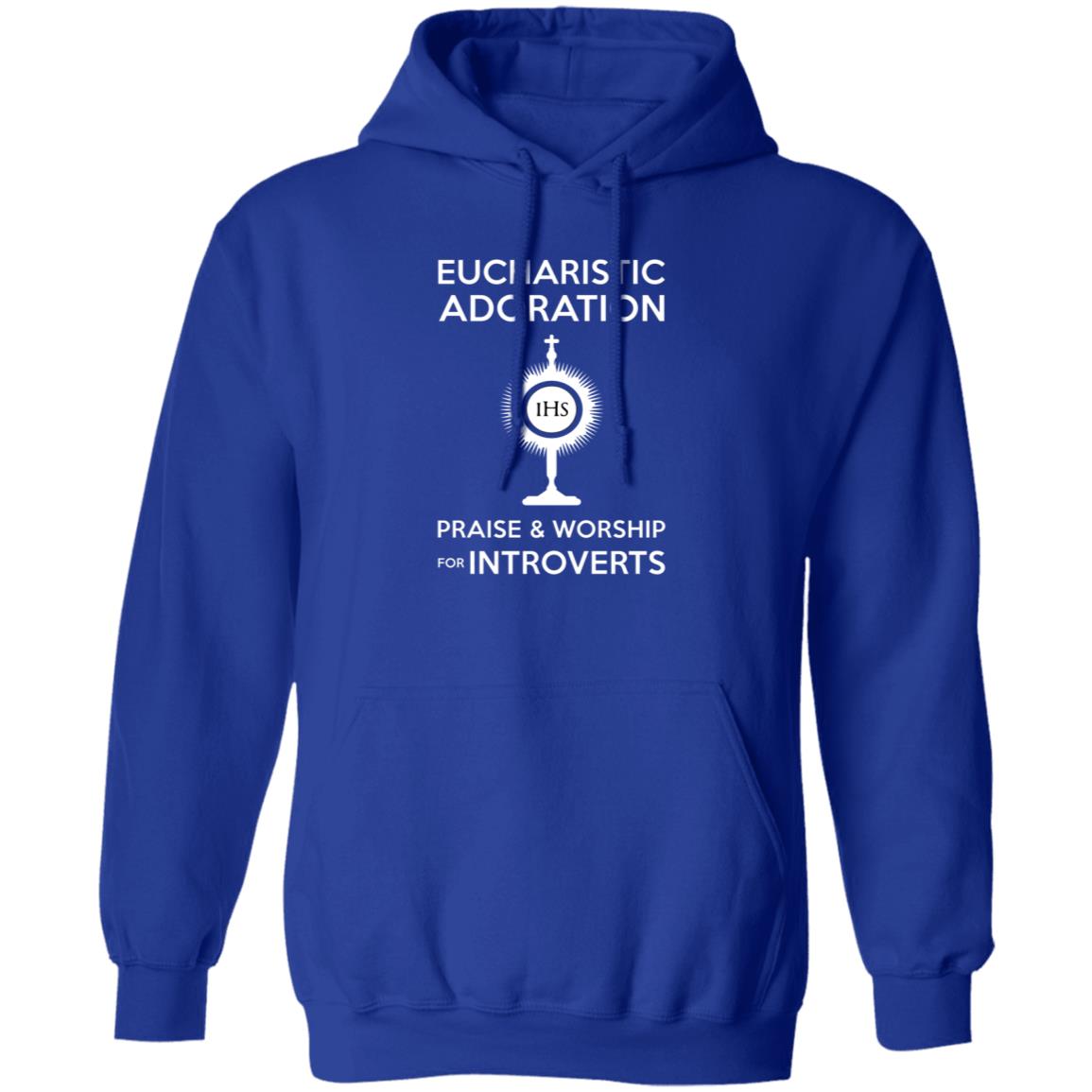 Eucharistic Adoration Praise And Worship For Introverts Shirt Nerdycatholictees Store Eucharistic Adoration Praise And Worship For Introverts Shirt Hoodie Sweatshirt - Teechipus