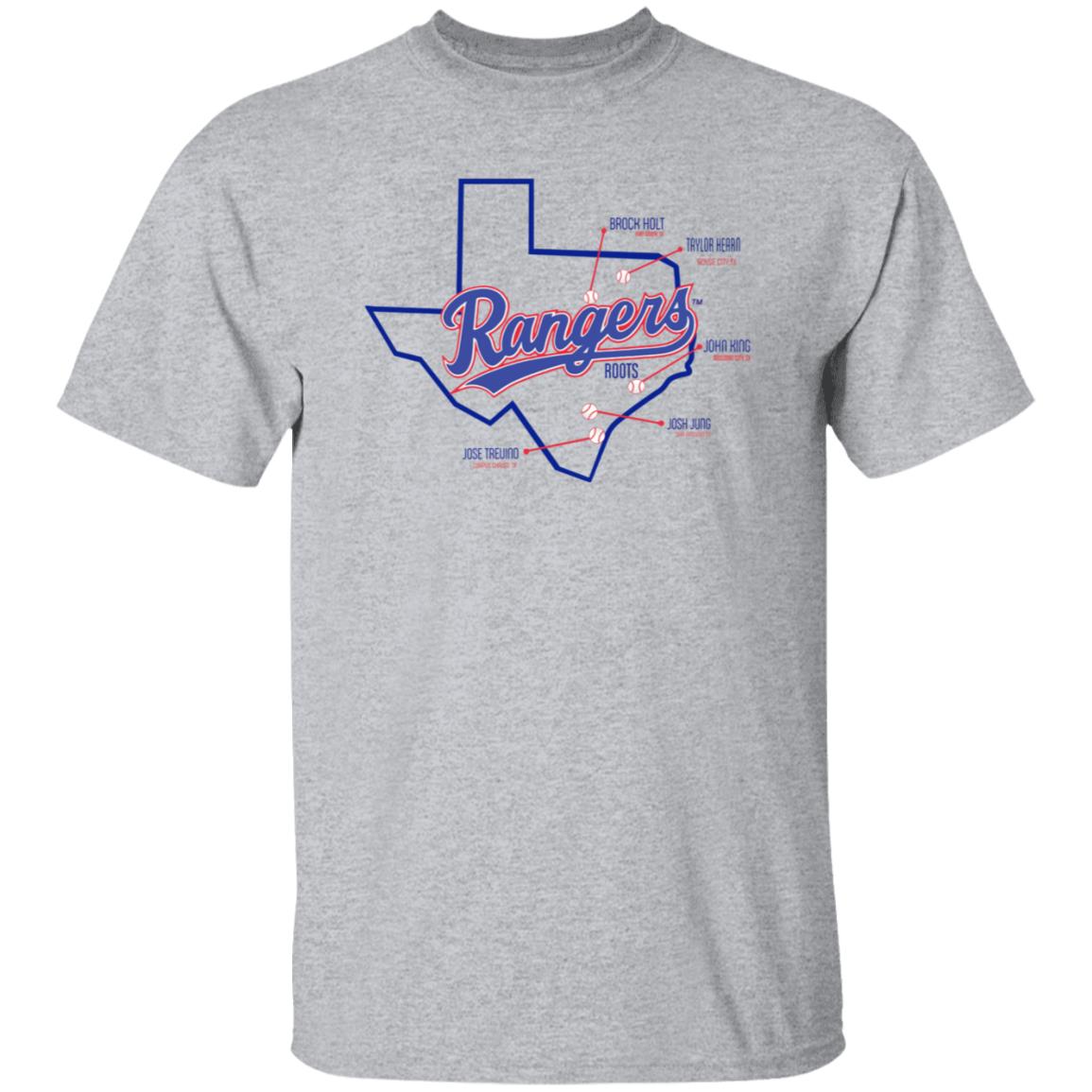 Texas Rangers Roots Shirt Dallas Fanatic Texas Rangers Roots Shirt Hoodie Sweatshirt - Teechipus