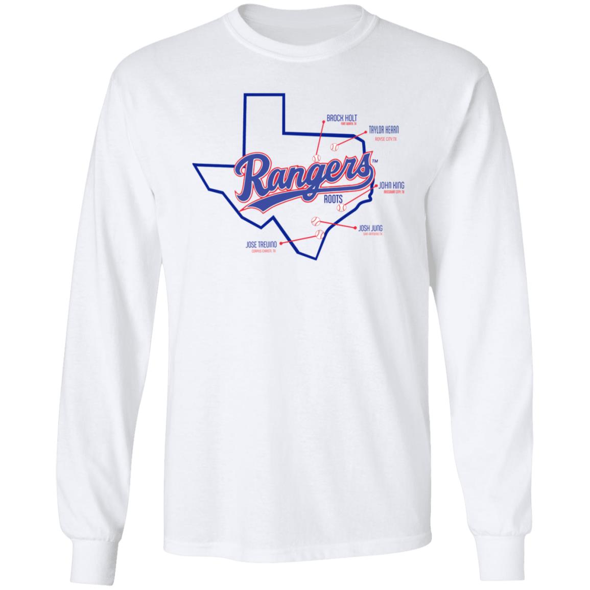 Texas Rangers Roots Shirt Dallas Fanatic Texas Rangers Roots Shirt Hoodie Sweatshirt - Teechipus