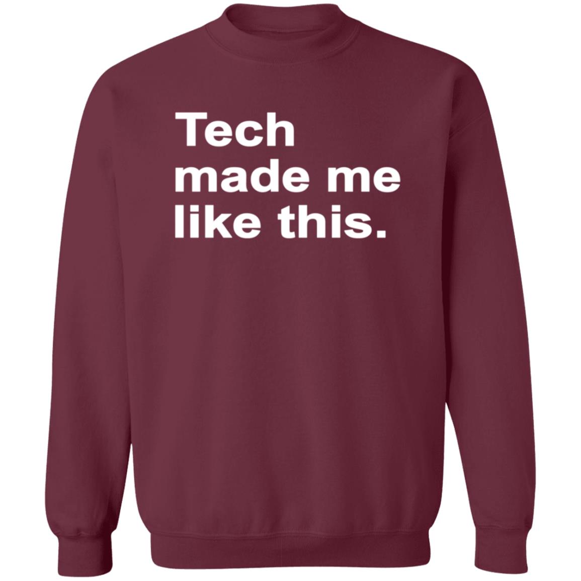 Tech Made Me Like This Shirt Kaydacode Tech Made Me Like This Shirt - Teechipus