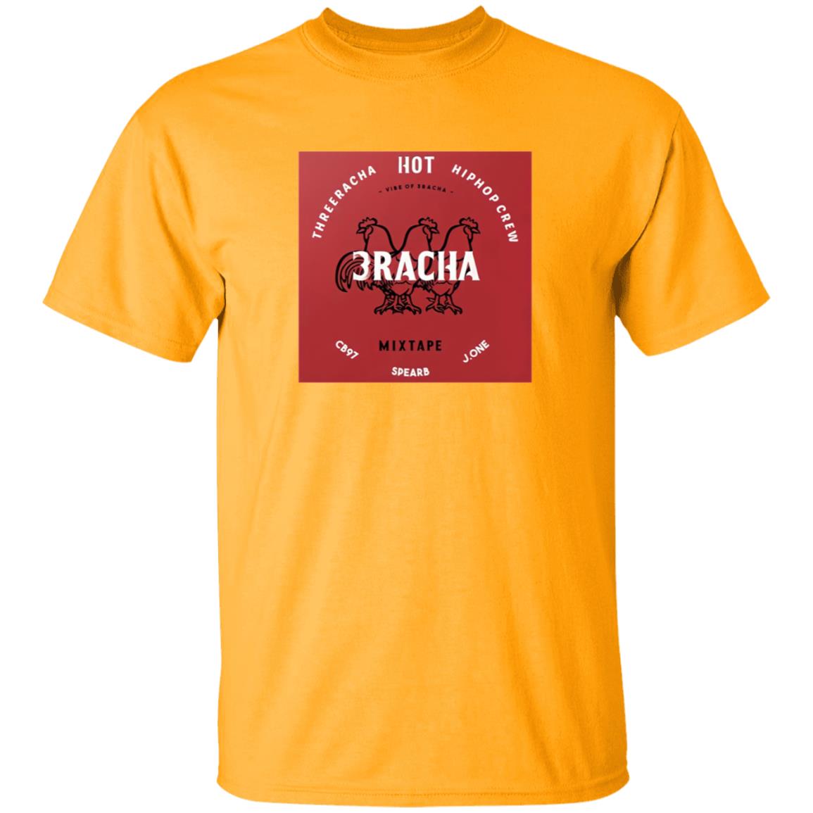 Threeracha 3Racha Shirt 3Racha Threeracha Hot Hiphop Crew Shirt - Teechipus