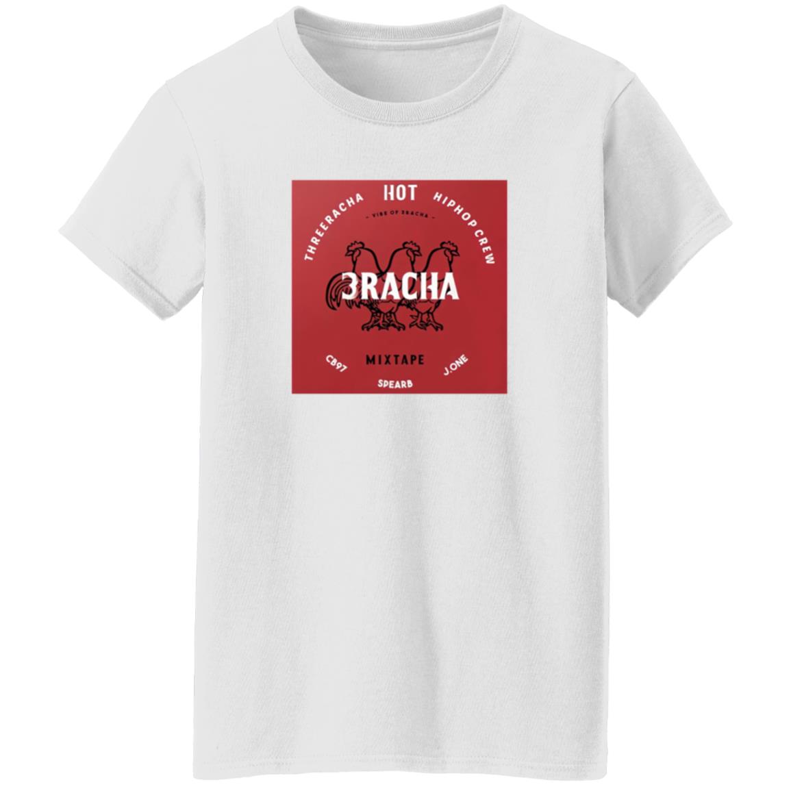 Threeracha 3Racha Shirt 3Racha Threeracha Hot Hiphop Crew Shirt - Teechipus