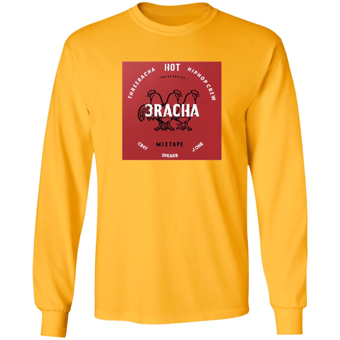 Threeracha 3Racha Shirt 3Racha Threeracha Hot Hiphop Crew Shirt - Teechipus