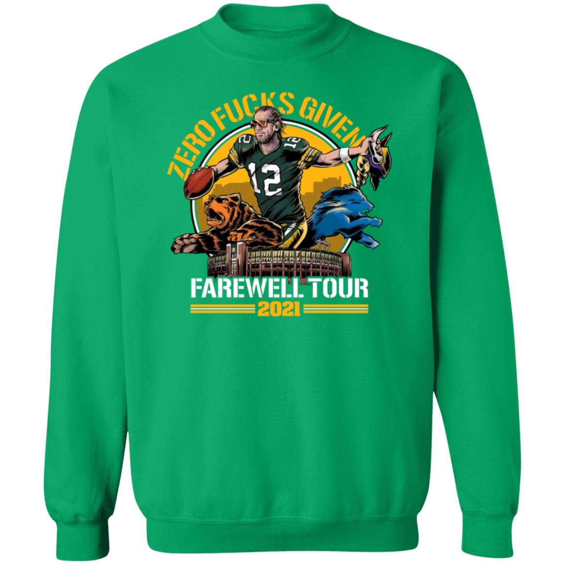 Zero Fucks Given Farewell Tour 2021 Shirt The Wolfsnigs Zero Fucks Given Farewell Tour 2021 Shirts Hoodie Sweatshirt - Teechipus