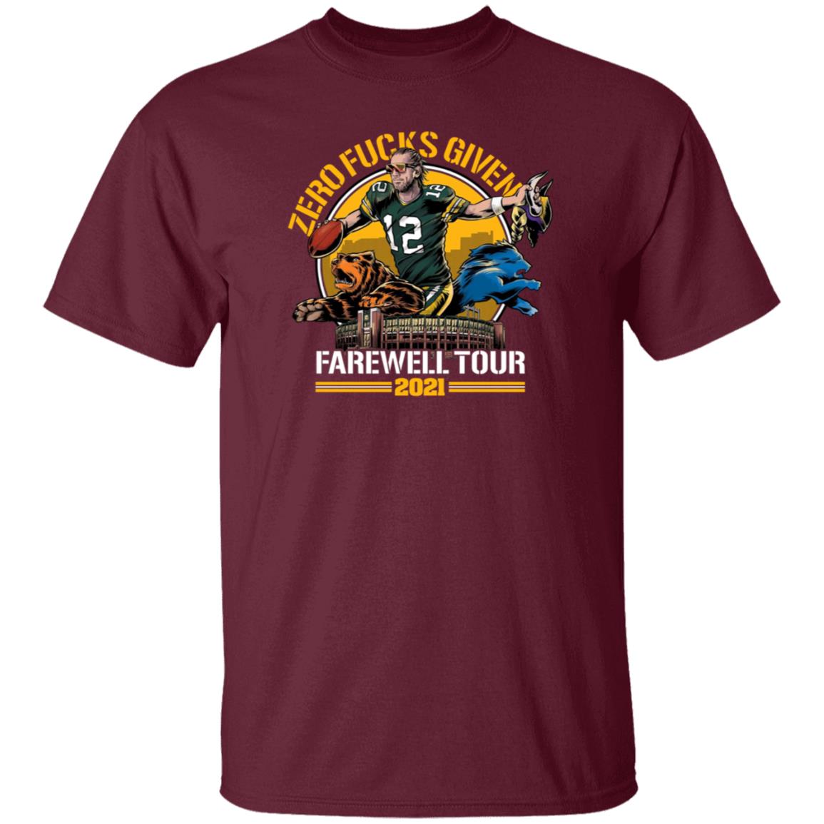 Zero Fucks Given Farewell Tour 2021 Shirt The Wolfsnigs Zero Fucks Given Farewell Tour 2021 Shirts Hoodie Sweatshirt - Teechipus