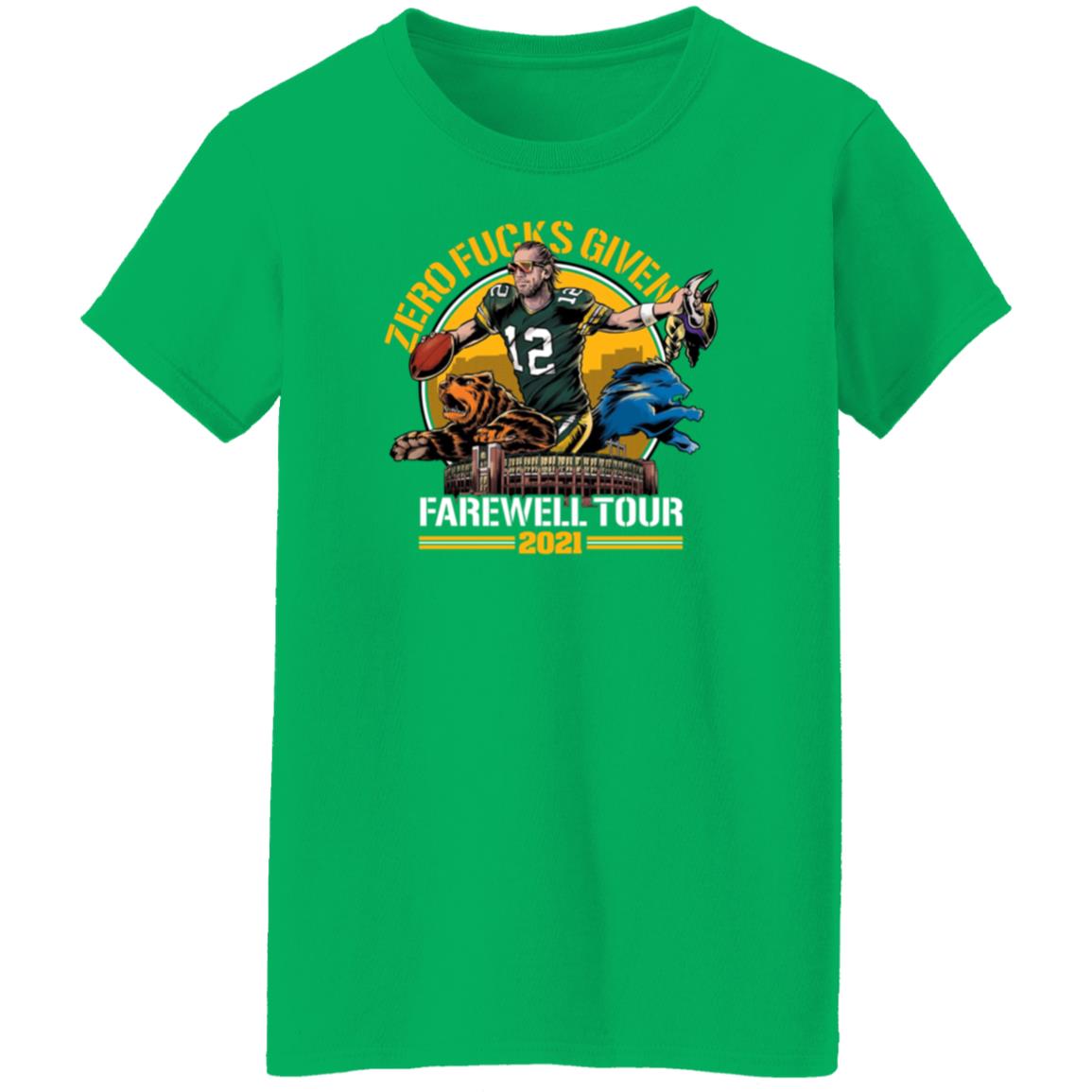 Zero Fucks Given Farewell Tour 2021 Shirt The Wolfsnigs Zero Fucks Given Farewell Tour 2021 Shirts Hoodie Sweatshirt - Teechipus