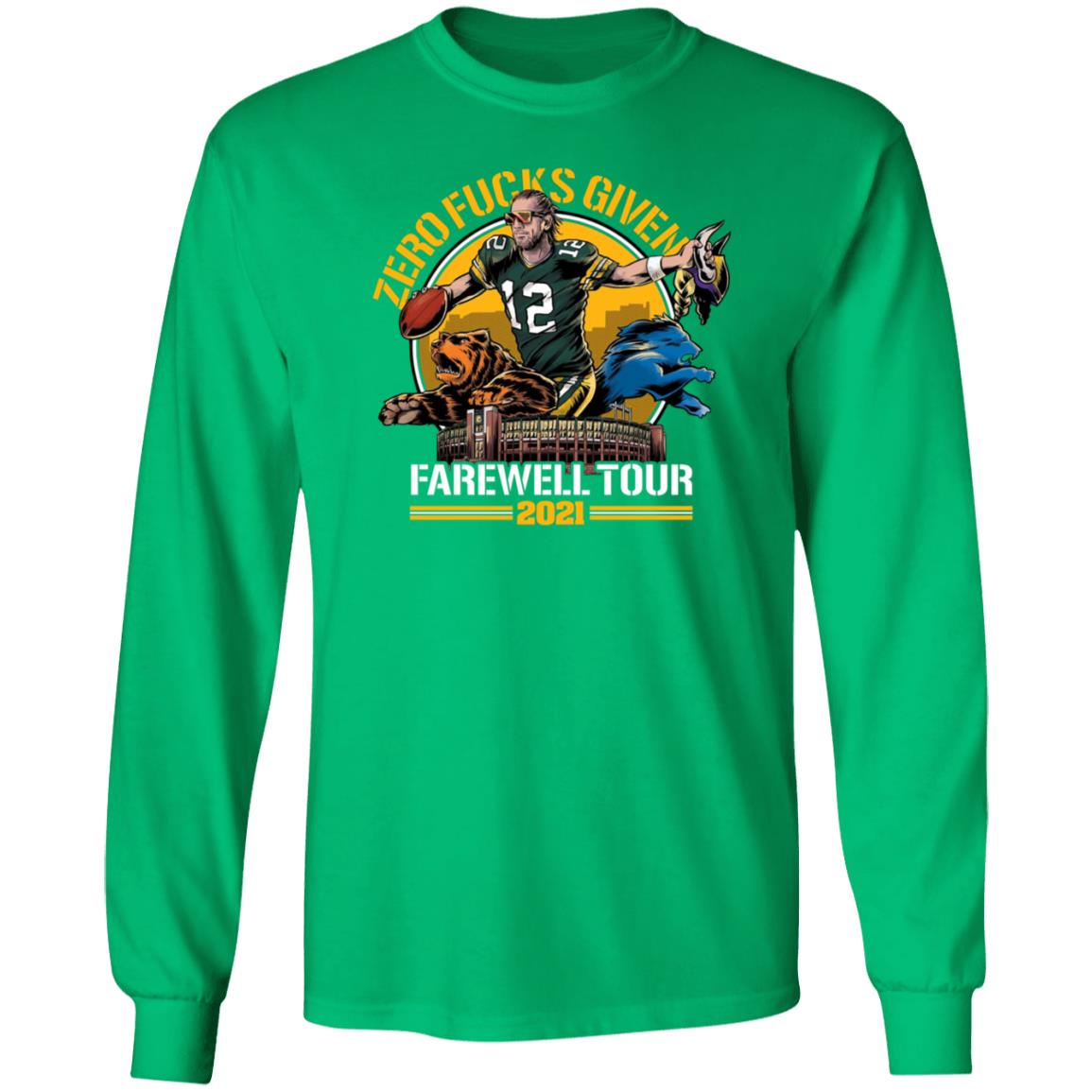 Zero Fucks Given Farewell Tour 2021 Shirt The Wolfsnigs Zero Fucks Given Farewell Tour 2021 Shirts Hoodie Sweatshirt - Teechipus