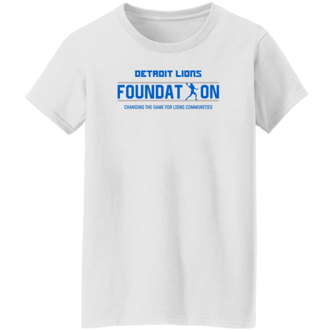 Detroit Lions Foundation Shirt Commemorate The Detroit Lions Foundation Shirt Hoodie Sweatshirt - Teechipus