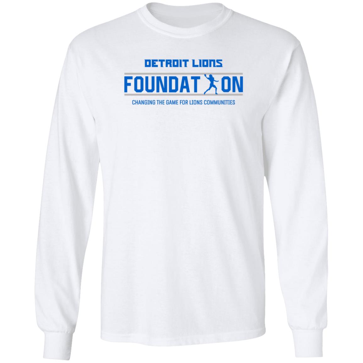 Detroit Lions Foundation Shirt Commemorate The Detroit Lions Foundation Shirt Hoodie Sweatshirt - Teechipus