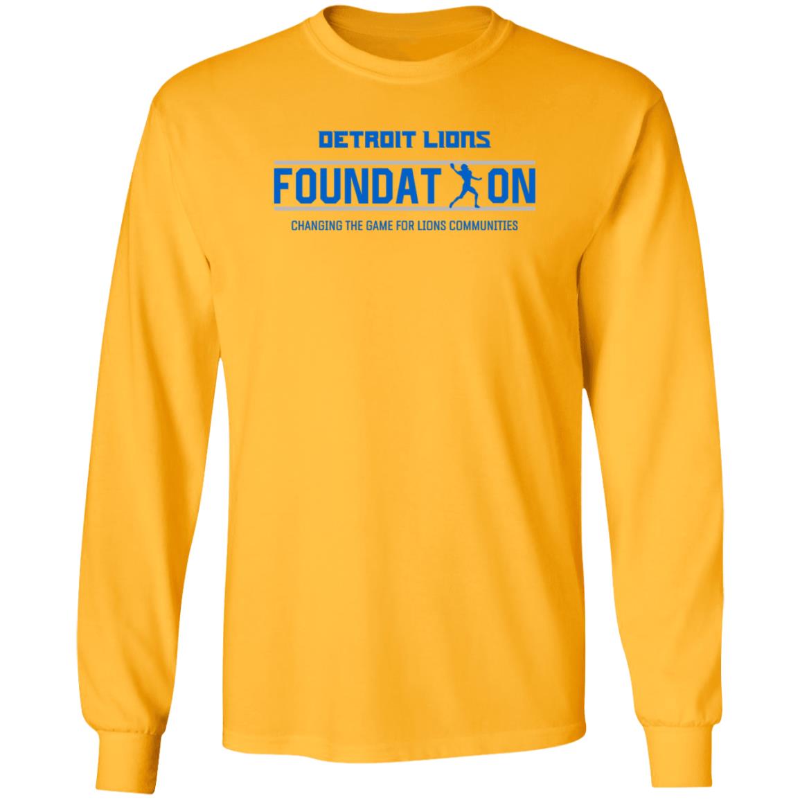 Detroit Lions Foundation Shirt Commemorate The Detroit Lions Foundation Shirt Hoodie Sweatshirt - Teechipus
