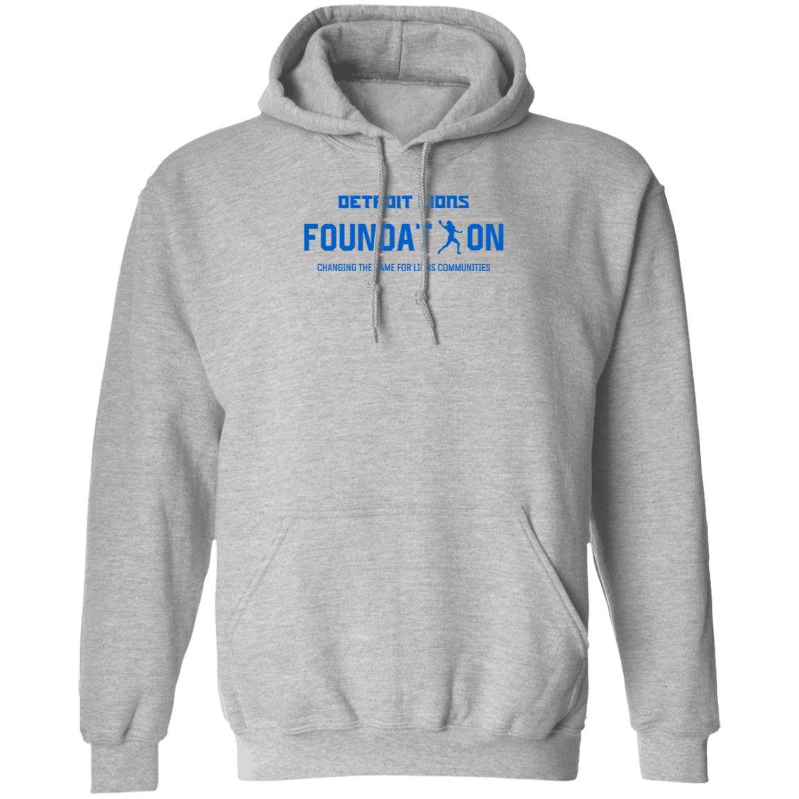 Detroit Lions Foundation Shirt Commemorate The Detroit Lions Foundation Shirt Hoodie Sweatshirt - Teechipus