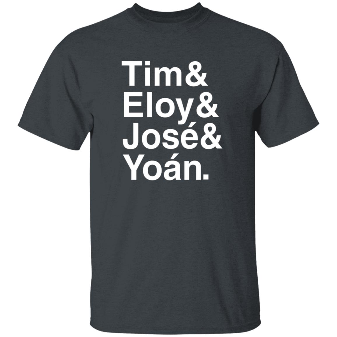Tim And Eloy And Jose And Yoan Shirt Yay Sports Shop Chicago White Sox Roll Call Shirt Hoodie Sweatshirt - Teechipus