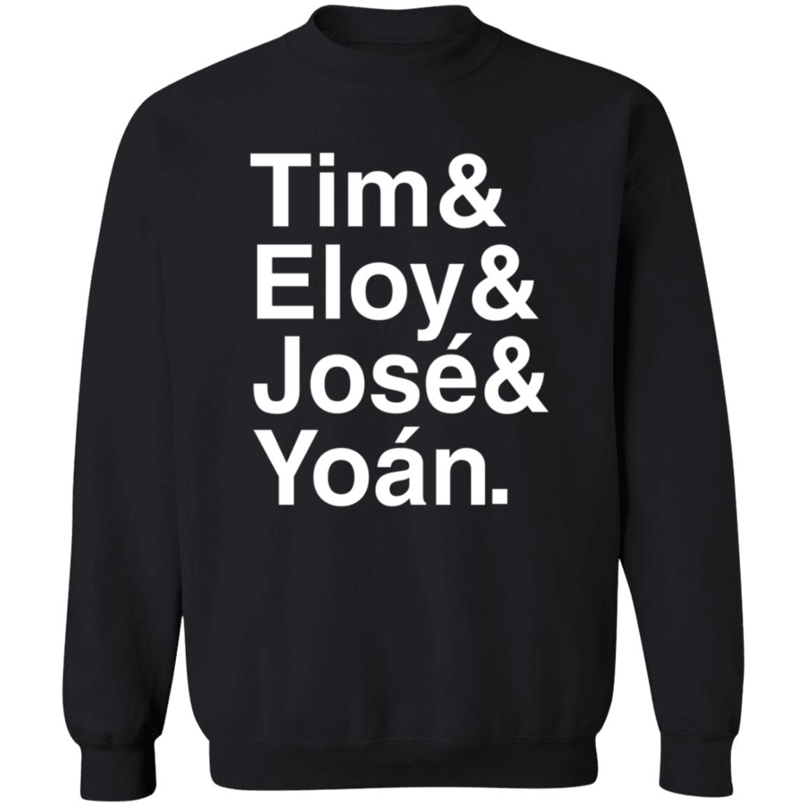 Tim And Eloy And Jose And Yoan Shirt Yay Sports Shop Chicago White Sox Roll Call Shirt Hoodie Sweatshirt - Teechipus