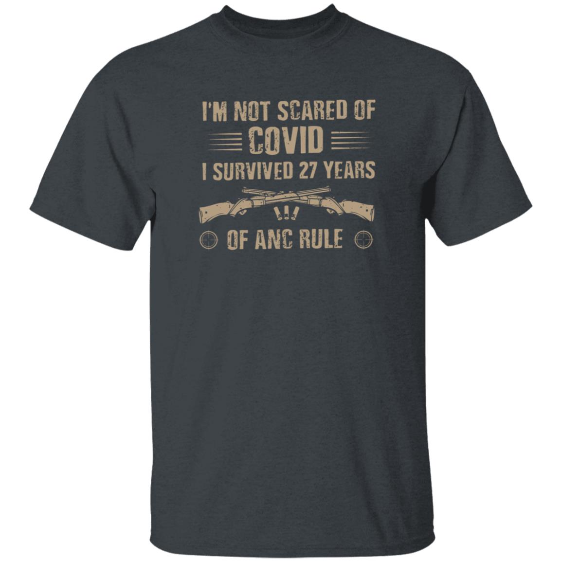 I'm Not Scared Of Covid I Survived 27 Years Shirt Morning Shot Shop I'm Not Scared Of Covid I Survived 27 Years Shirt - Teechipus