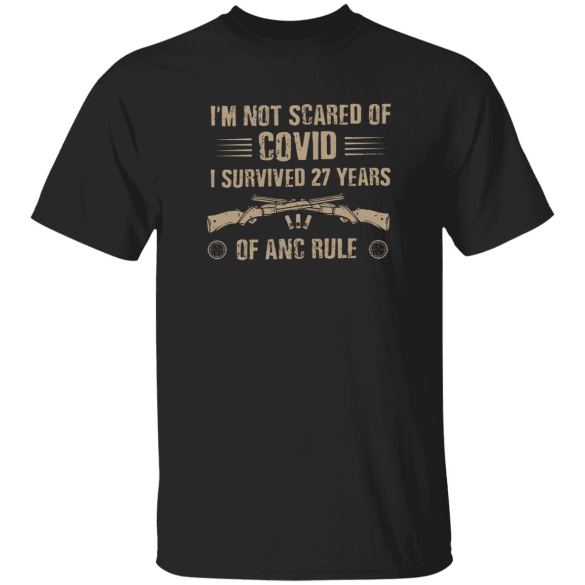 I'm Not Scared Of Covid I Survived 27 Years Shirt Morning Shot Shop I'm Not Scared Of Covid I Survived 27 Years Shirt - Teechipus