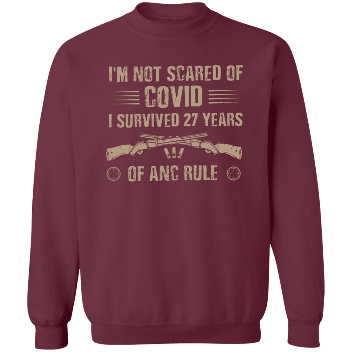 I'm Not Scared Of Covid I Survived 27 Years Shirt Morning Shot Shop I'm Not Scared Of Covid I Survived 27 Years Shirt - Teechipus