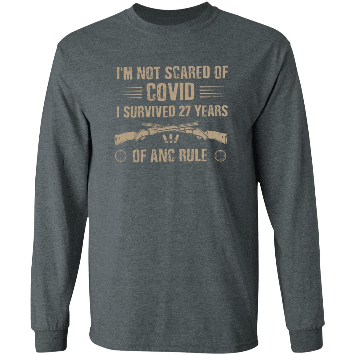 I'm Not Scared Of Covid I Survived 27 Years Shirt Morning Shot Shop I'm Not Scared Of Covid I Survived 27 Years Shirt - Teechipus