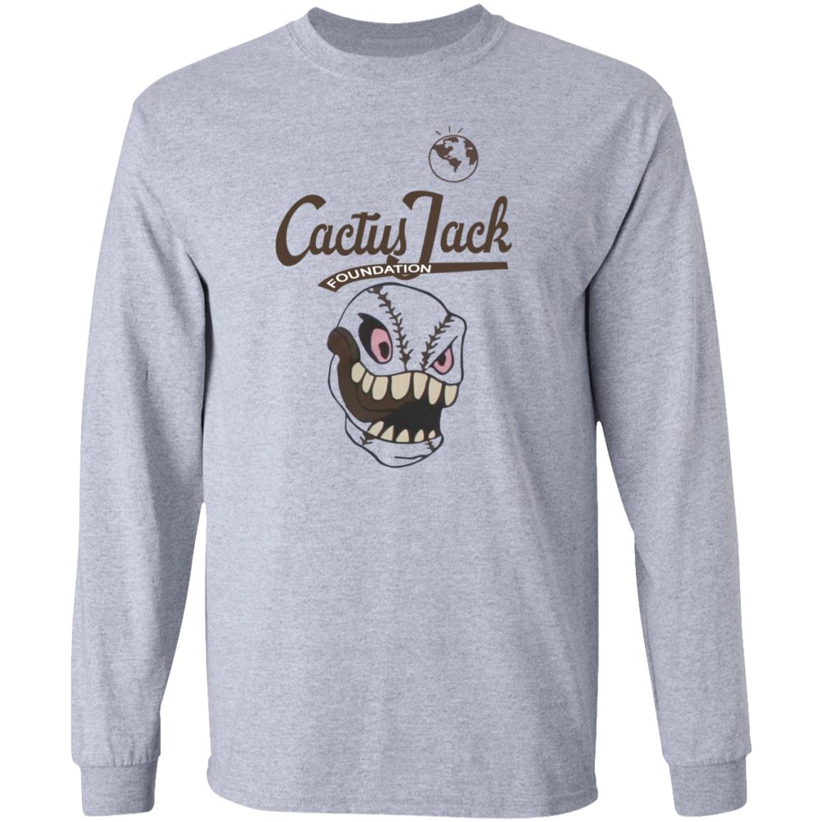 Cactus Jack Foundation Shirt Laflamescott Cactus Jack Foundation Shirt Hoodie Sweatshirt - Teechipus