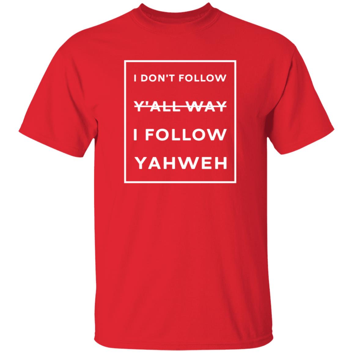 I Don't Follow Y'all Way I Follow Yahweh Shirt Testify Store Illinois Basketball Hoodie Sweatshirt - Teechipus