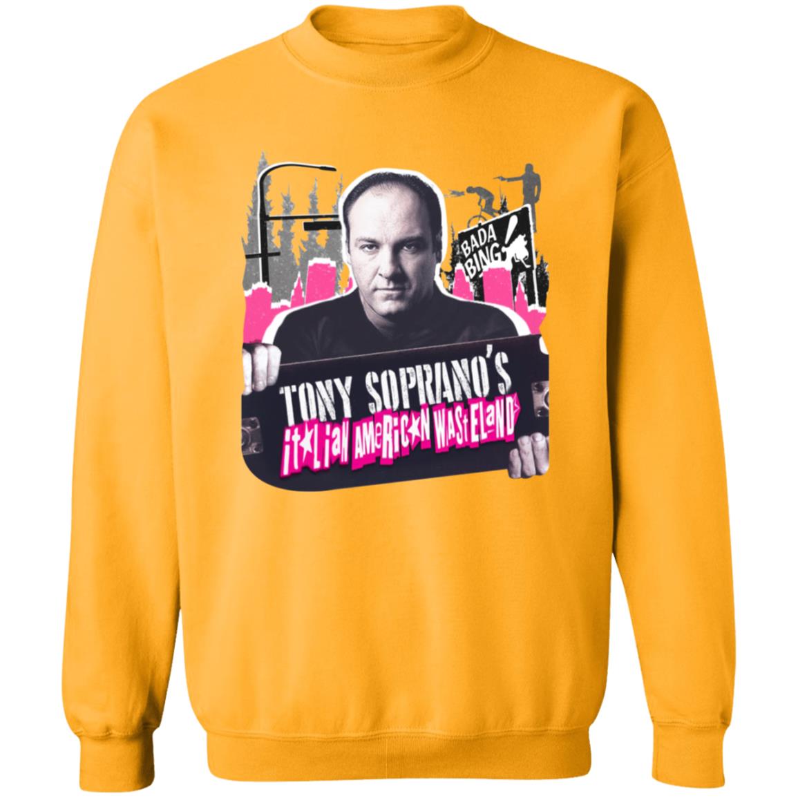 Sopranos X Tony Hawk Shirt Thehardtimes Merch Sopranos X Tony Hawk Shirt Hoodie Sweatshirt - Teechipus