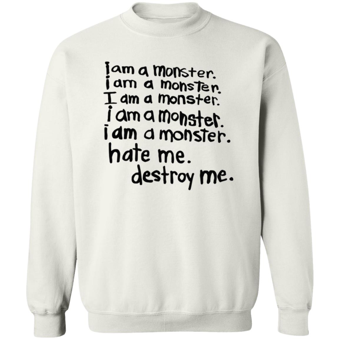 I Am A Monster Hate Me Destroy Shirt Frank Iero Skeleton I Am A Monster Hate Me Destroy Shirt - Teechipus