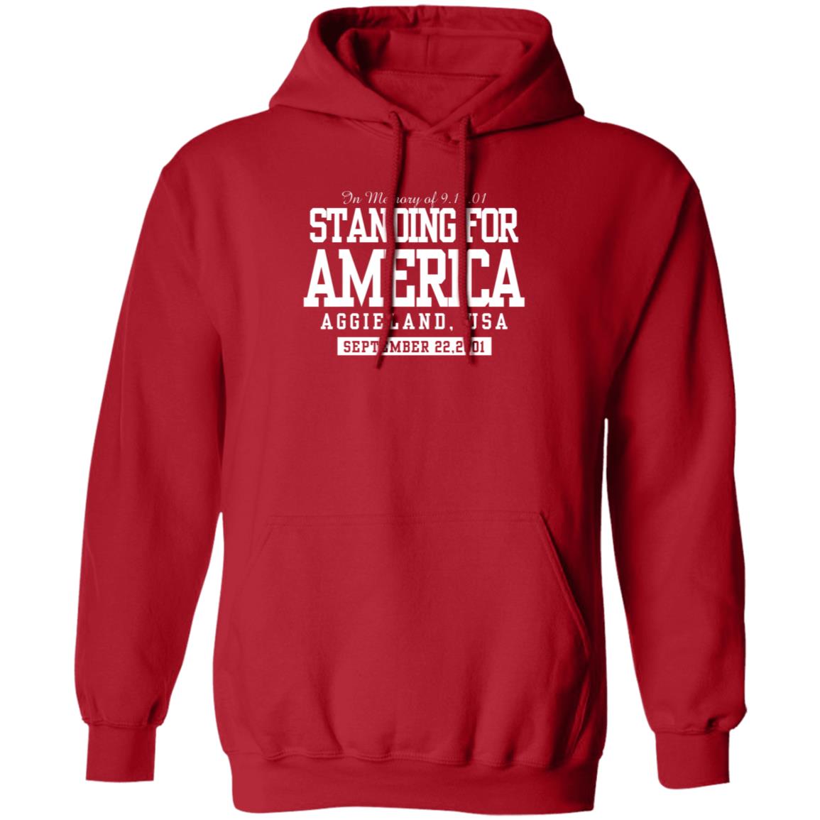 Texas A&M Standing For America Shirt Standing For America Aggieland Usa Shirt - Teechipus