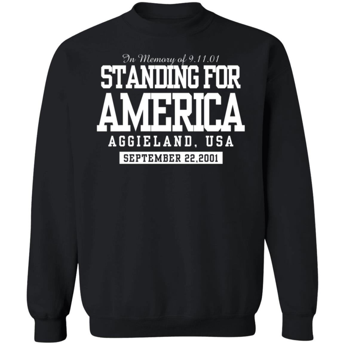 Texas A&M Standing For America Shirt Standing For America Aggieland Usa Shirt - Teechipus