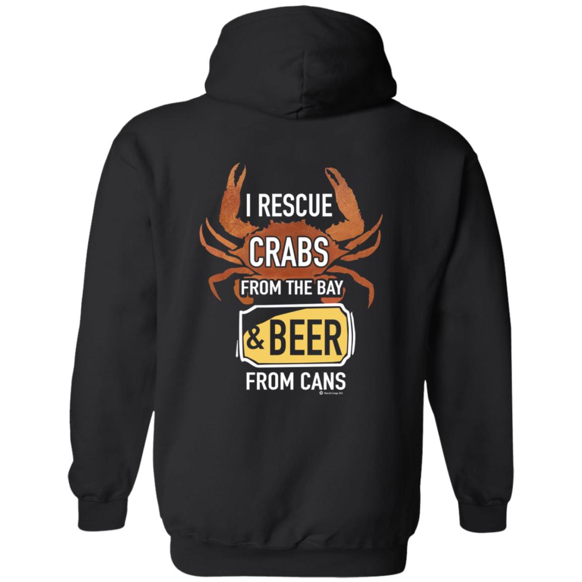 I Rescue Crabs From The Bay And Beer From Cans Shirt Crabs Lovers I Rescue Crabs And Beer Shirt - Teechipus