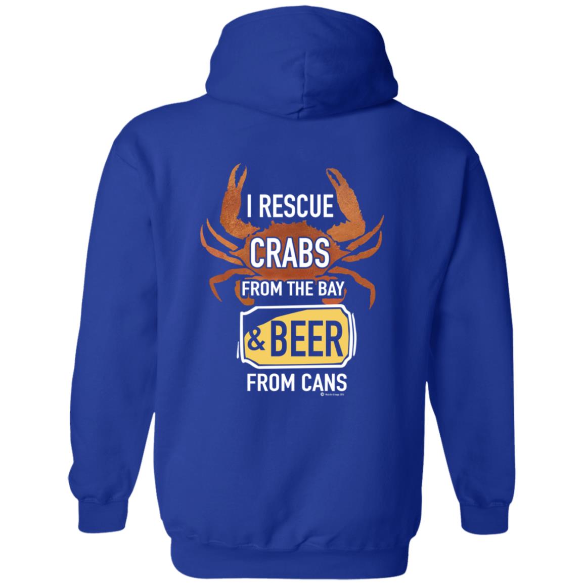 I Rescue Crabs From The Bay And Beer From Cans Shirt Crabs Lovers I Rescue Crabs And Beer Shirt - Teechipus