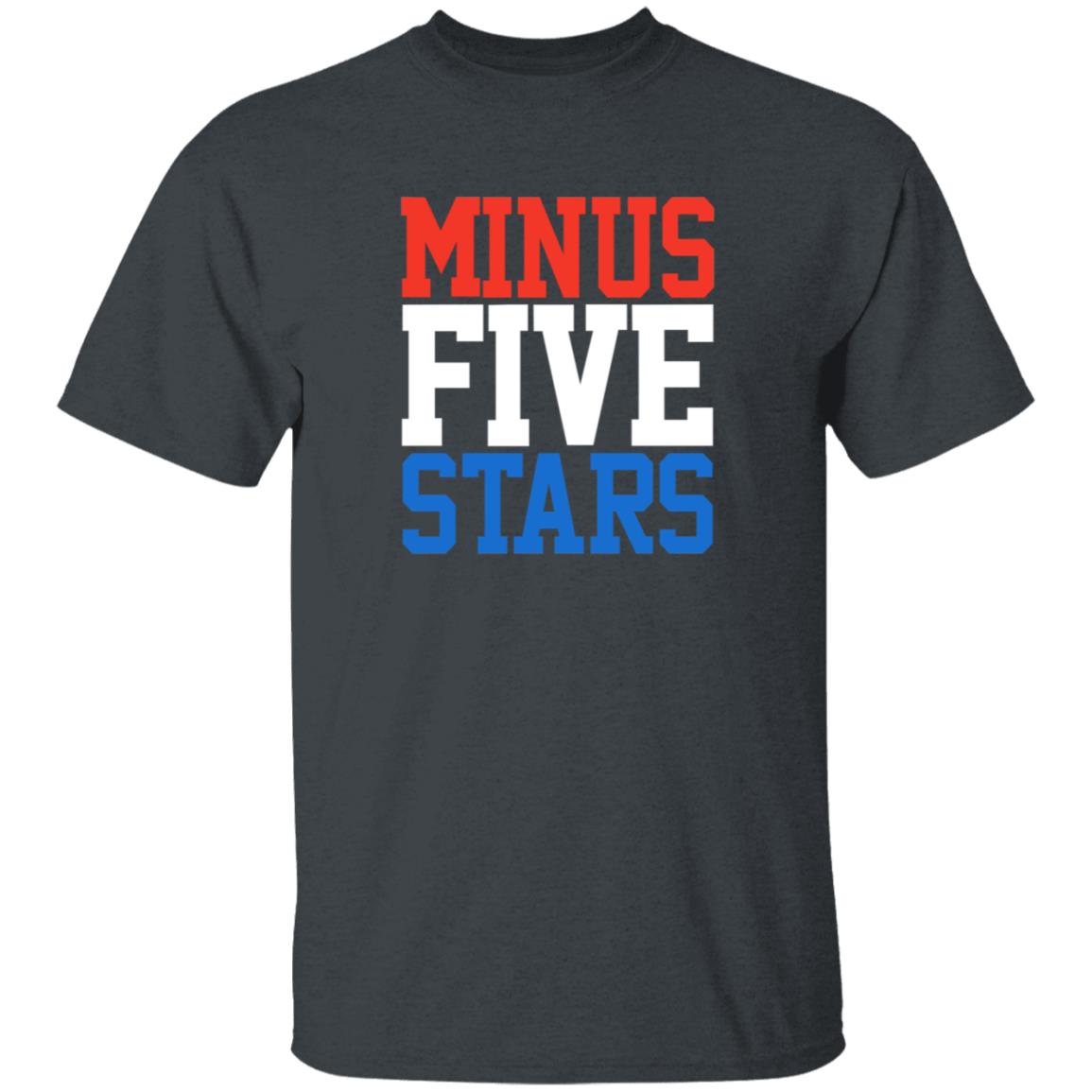 Minus Five Stars Shirt Denise Salcedo Minus Five Stars Shirt - Teechipus