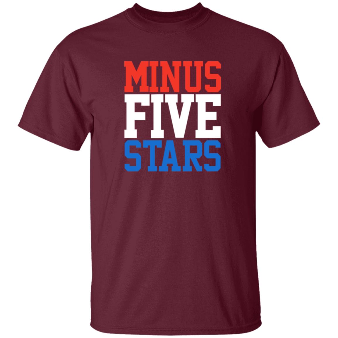 Minus Five Stars Shirt Denise Salcedo Minus Five Stars Shirt - Teechipus
