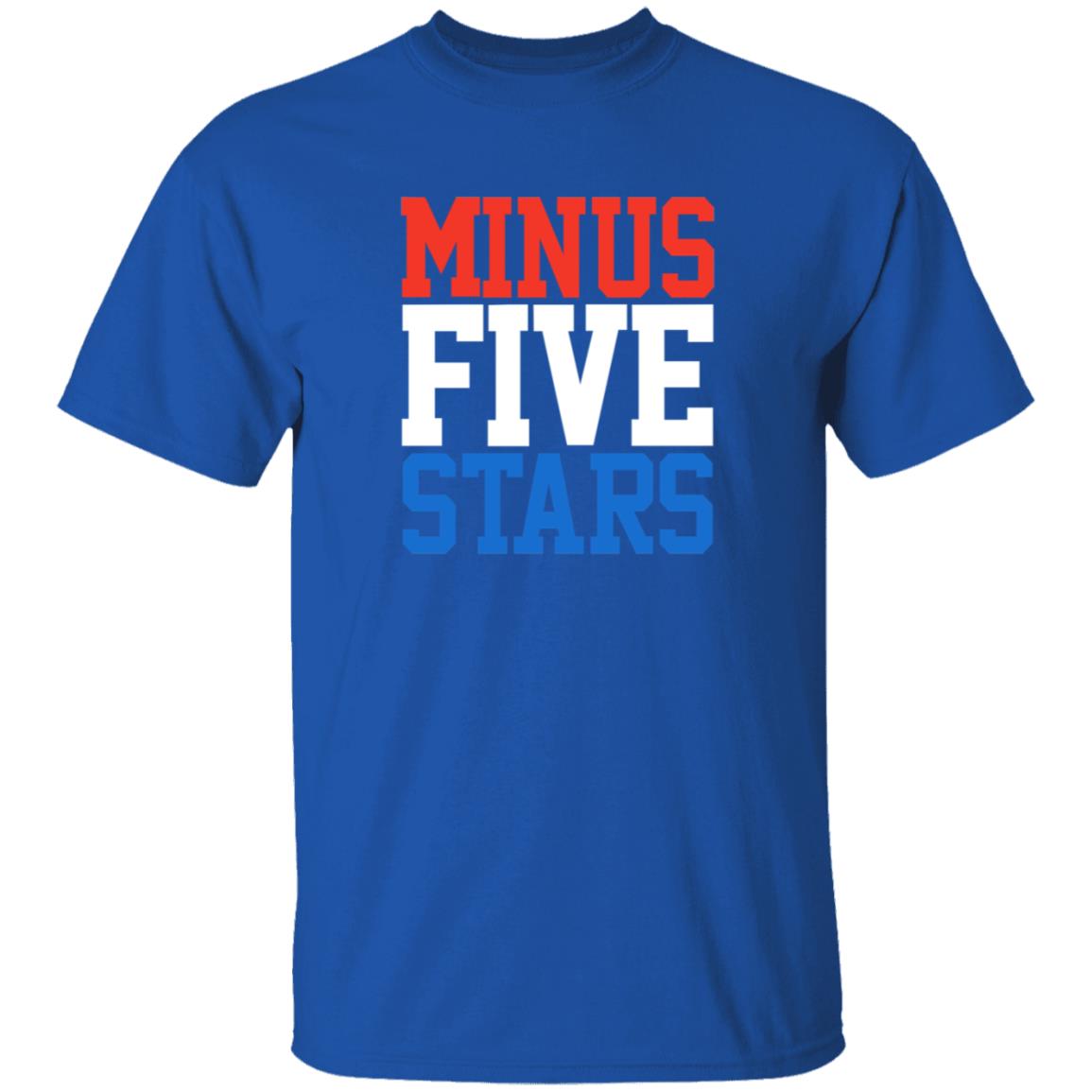 Minus Five Stars Shirt Denise Salcedo Minus Five Stars Shirt - Teechipus
