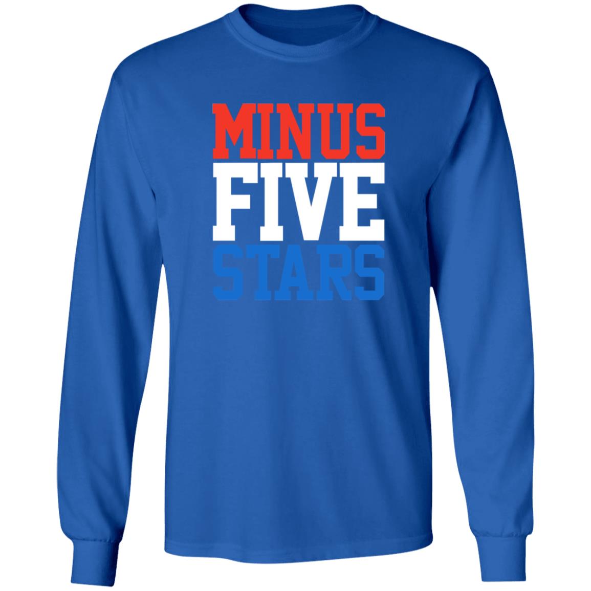 Minus Five Stars Shirt Denise Salcedo Minus Five Stars Shirt - Teechipus