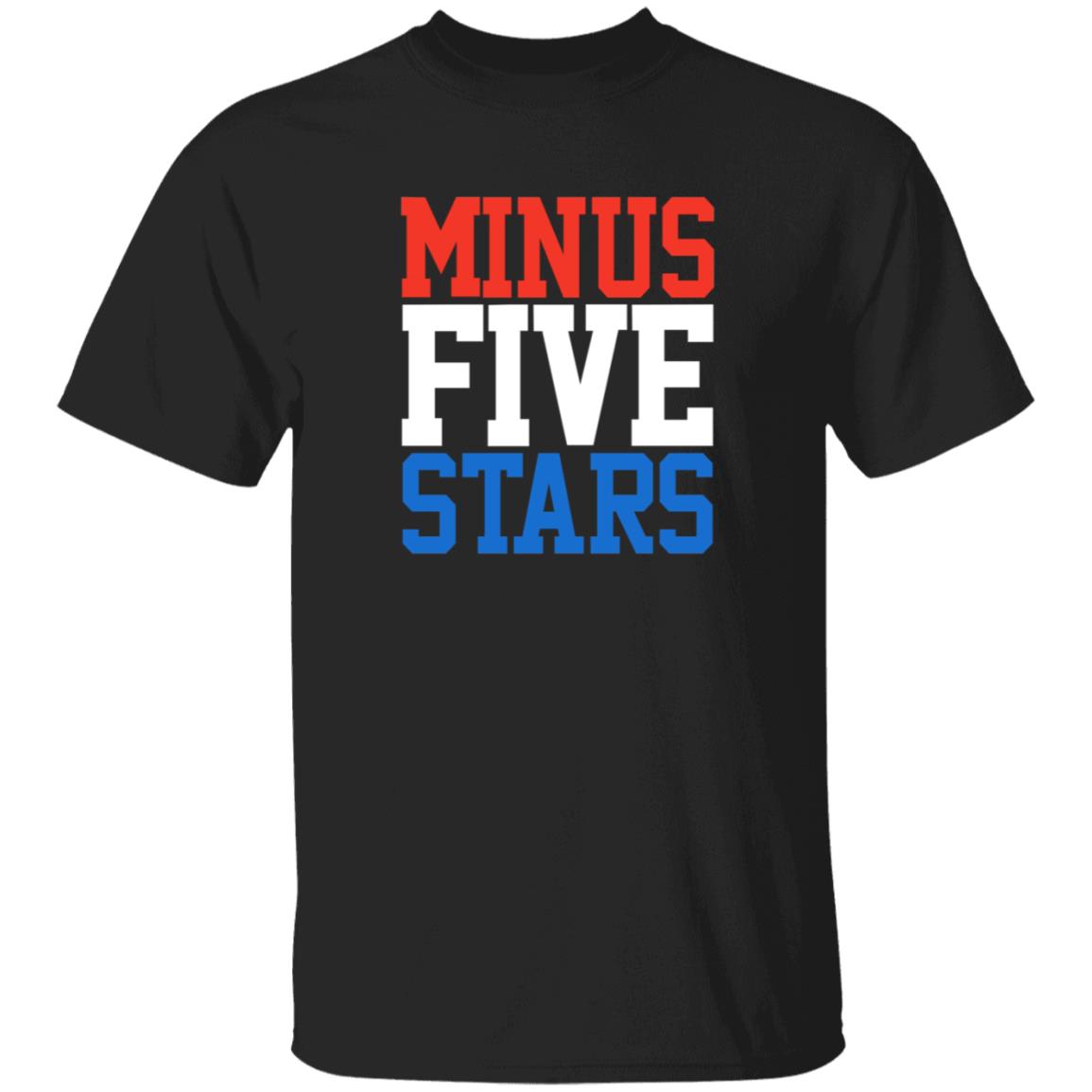 Minus Five Stars Shirt Denise Salcedo Minus Five Stars Shirt - Teechipus
