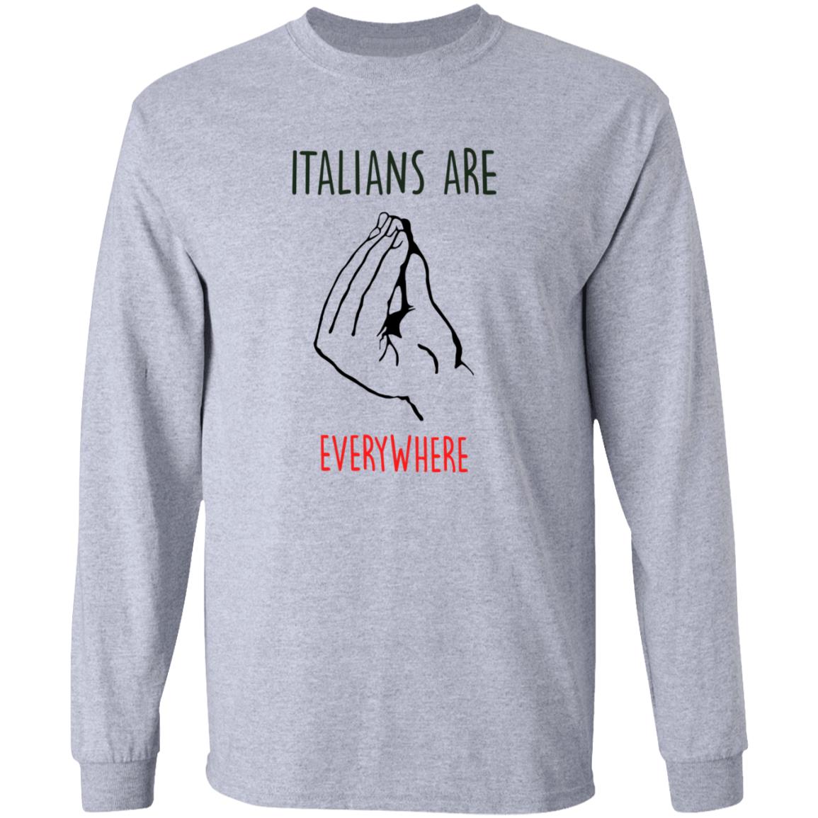 Italians Are Everywhere Shirt Guy Freire Italians Are Everywhere Shirt - Teechipus