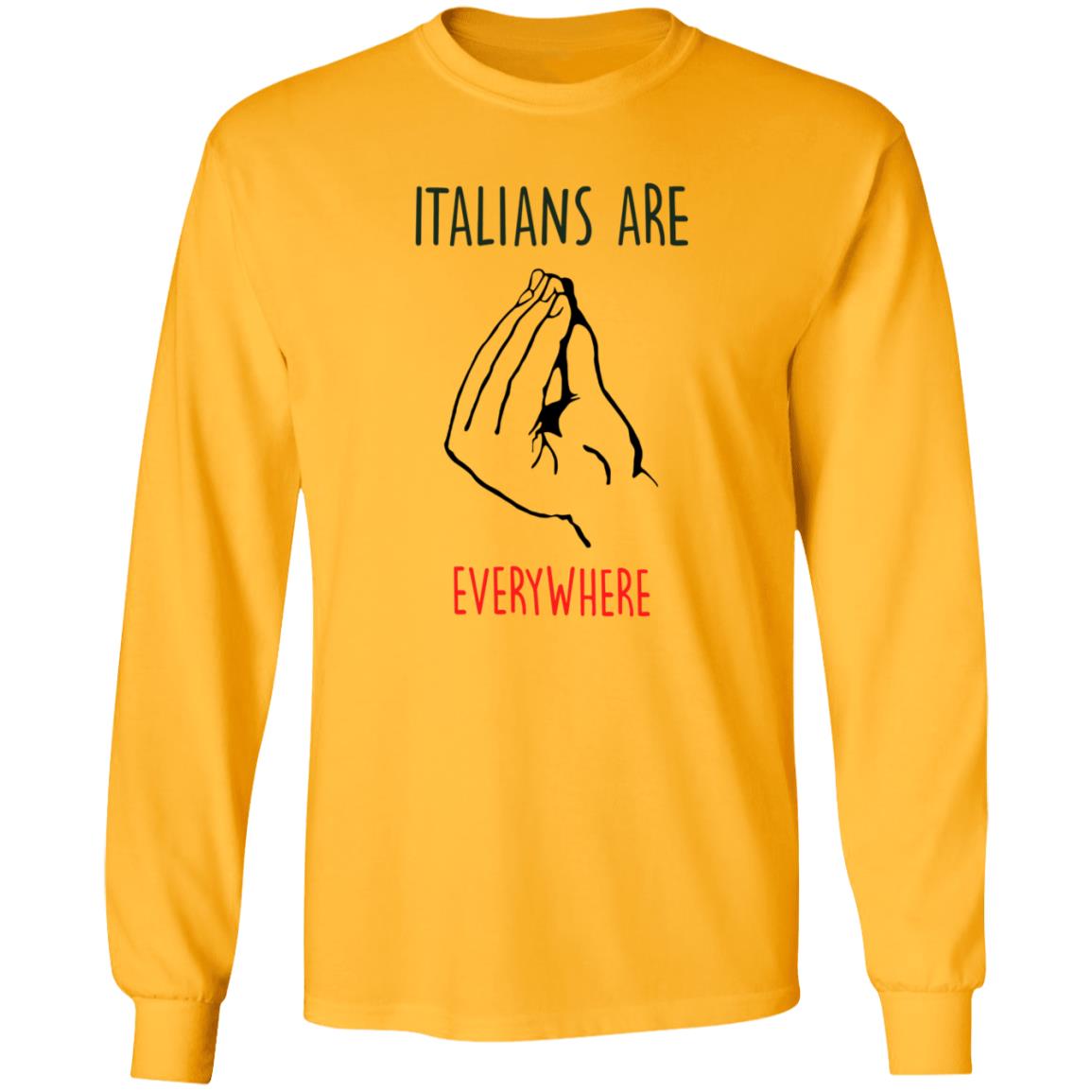 Italians Are Everywhere Shirt Guy Freire Italians Are Everywhere Shirt - Teechipus